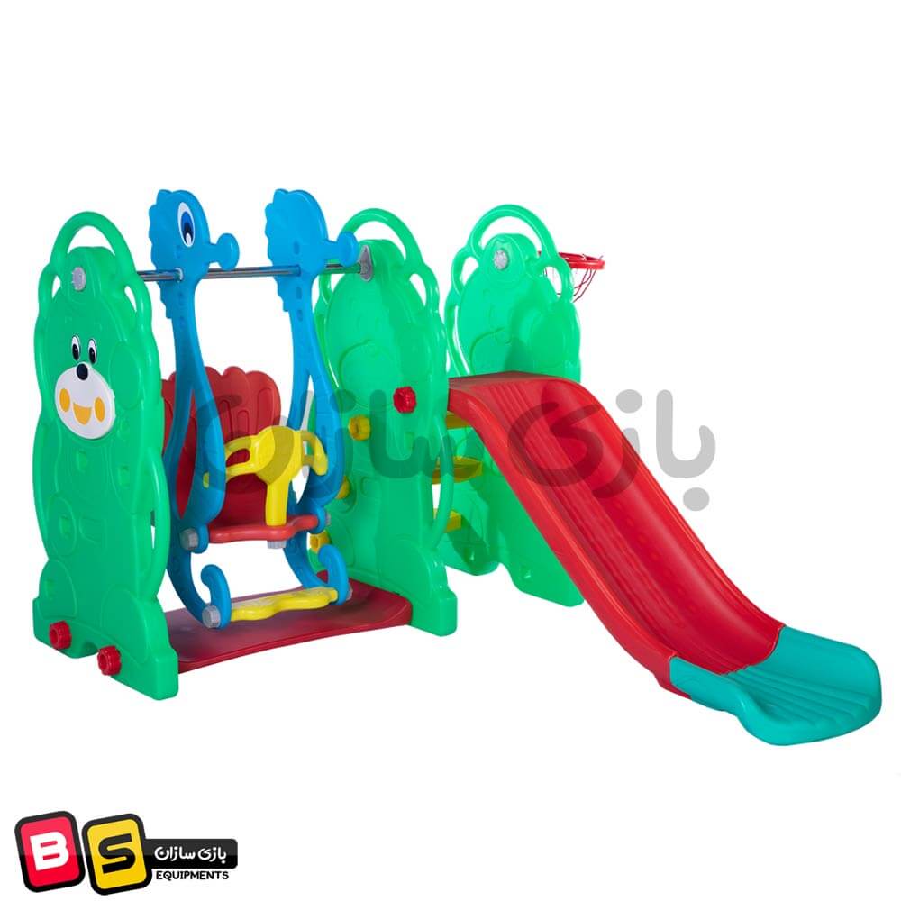 تاب و سرسره کودک خرسی