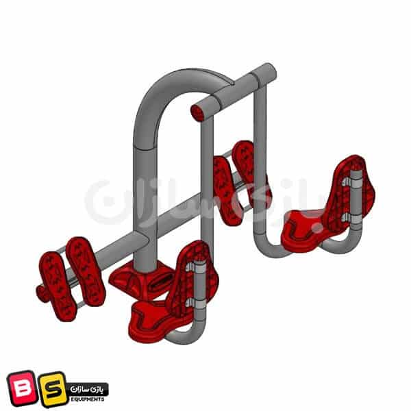 دستگاه ورزشی پرس پا مدل BS6001
