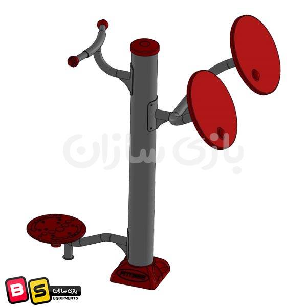 دستگاه ورزشی چرخانک و مسگری مدل BS6002 ​