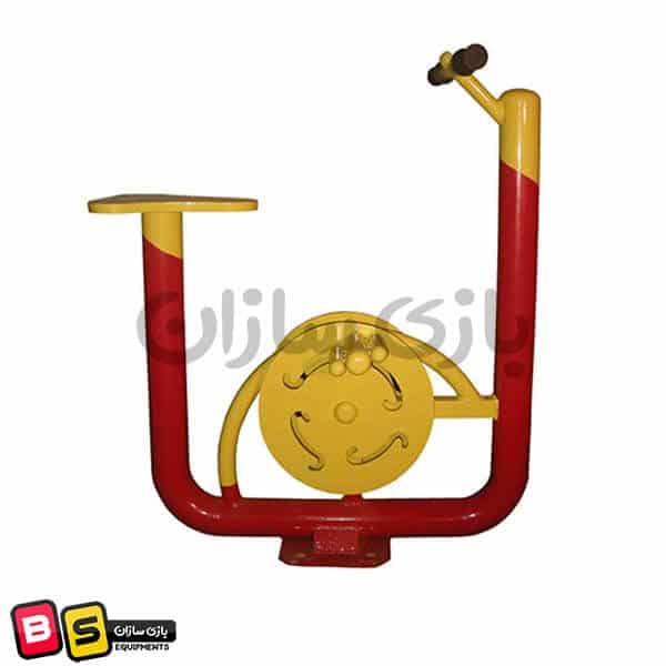 دستگاه ورزشی پارکی دوچرخه ثابت b14