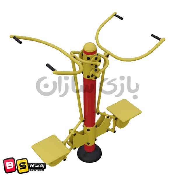 دستگاه ورزشی پارکی پرس سرشانه b16