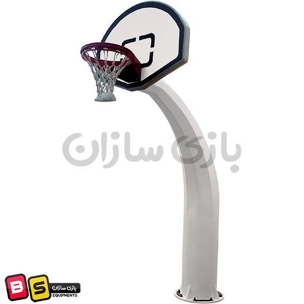 پایه بسکتبال مدل استاندارد با تابلوی بزرگ