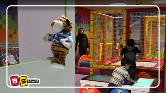 خانه بازی سردار جنگل تجهیز شده با وسایل خانه بازی ایمن