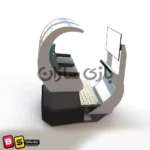 ترن هوایی VR از نمای کناری