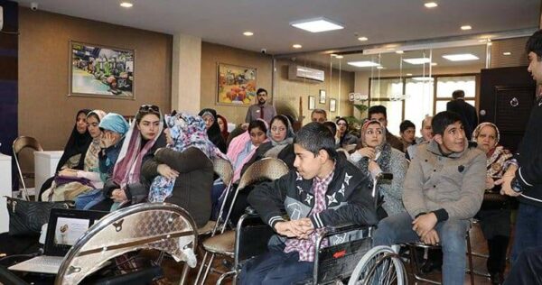 دیداری صمیمی در بازی سازان با توانخواهان دارای شرایط خاص