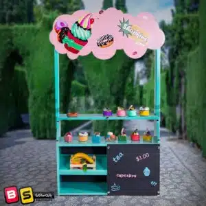استند کاپ کیک شهر مشاغل کودک