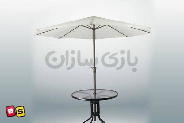 میز سایه بان دار