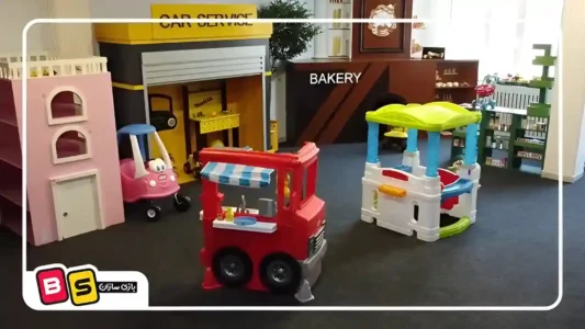 تجهیز خانه بازی رولند در استان تهران با استفاده از خانه مشاغل کودک