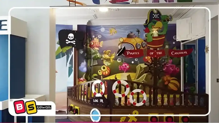 تجهیز خانه بازی رولند در استان تهران با بهره گیری از استخر شن