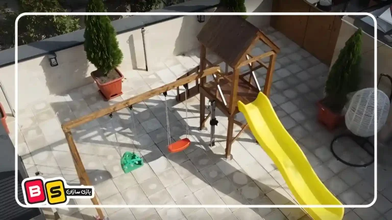 بازی بام سعادت آباد تجهیز شده با بهترین تجهیزات پارکی و فضای باز