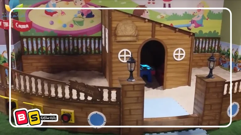 تجهیز شهربازی فلورانس کیدو با استخر شن