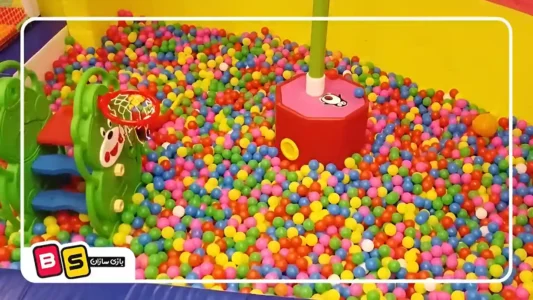 طراحی و اجرای خانه بازی هپی کیدز بانتا آبیدر سنندج توسط شرکت بازی سازان