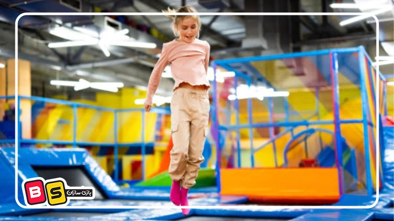 فواید ترامپولین برای کودکان با توجه به تقویت رشد و مهارت های کودکان