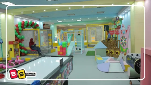 خانه بازی سرزمین شادی تجهیز شده با بهترین وسایل خانه بازی