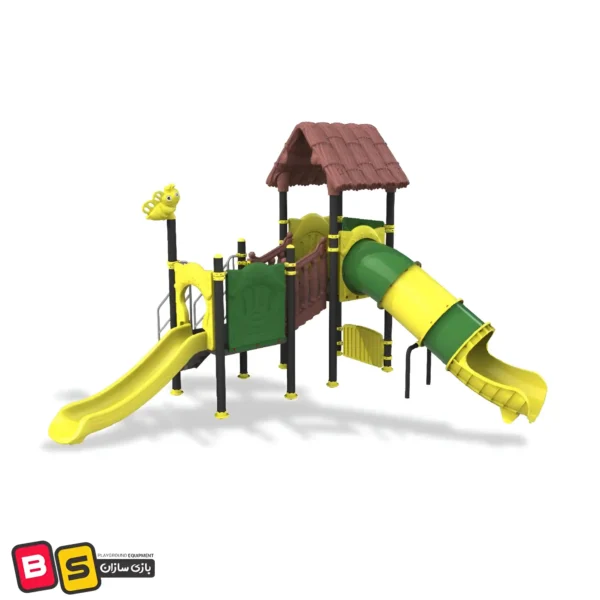 سرسره پارکی مدل 1201 در رنگ بندی متنوع