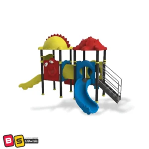 خرید سرسره پارکی 1203 در رنگ بندی متنوع و ابعاد استاندارد