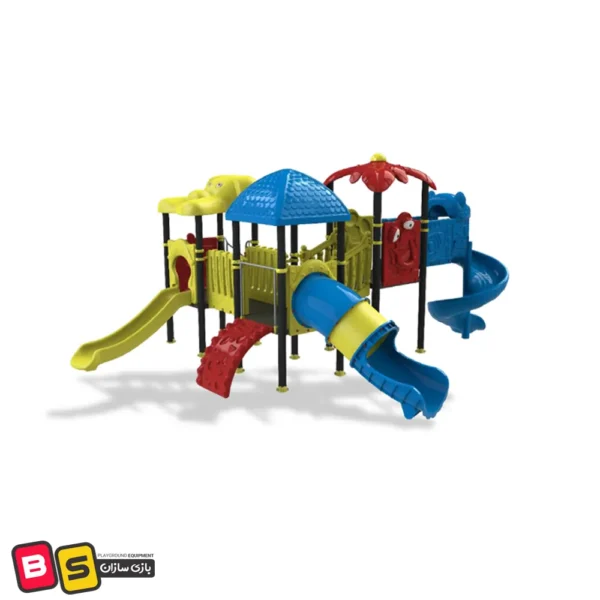 سرسره پارکی 1302 در ابعاد استاندارد