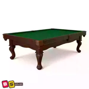 میز بیلیارد پافیلی با جنس کف سنگ و جنس بدنه چوبی