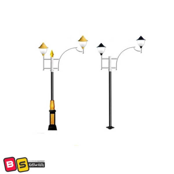 پایه چراغ خیابانی مدل 19 با ارتفاع 3/30 متر
