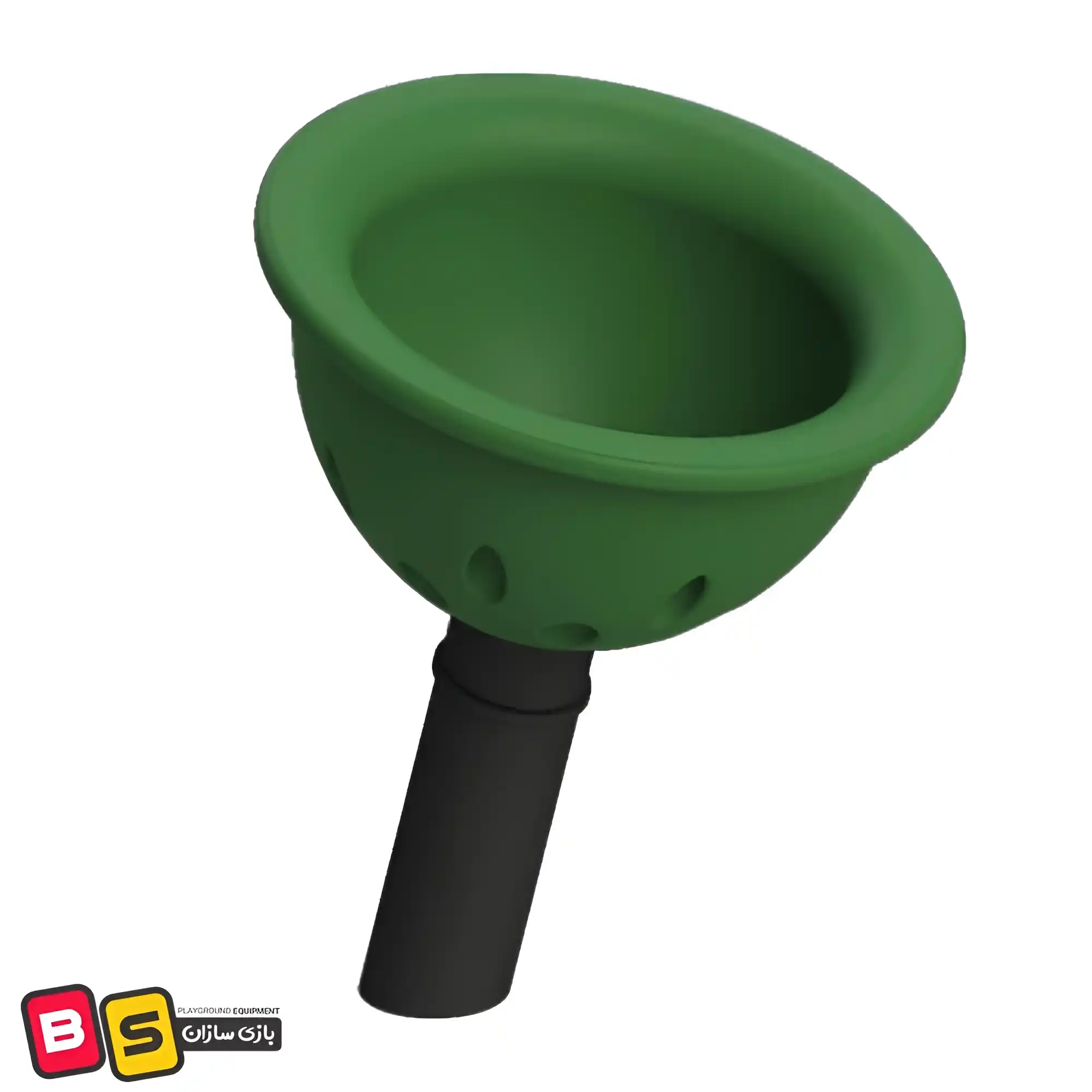 Mechanical spinning top 1 فرفره مکانیکی با پایه فلزی و جنس بدنه پلی اتیلنی