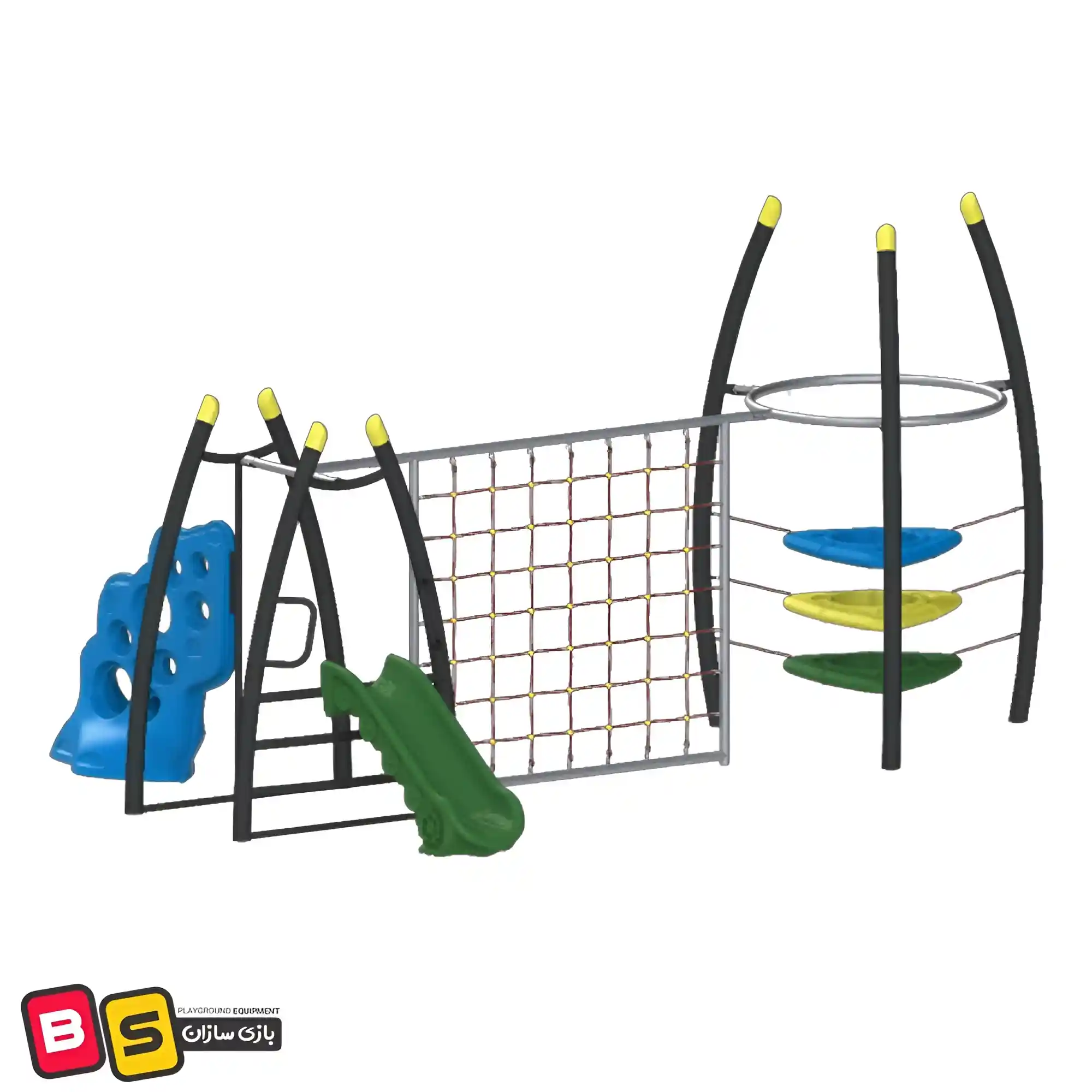 Rope Composite Structure 3205 - 1 طراحی و ساختار سازه ترکیبی طنابی 3205 با بهره گیری از جنس فلزی و پودر الکترواستاتیک