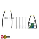 سازه ترکیبی طنابی 3204 با طراحی جذاب و کاربردی برای فضاهای باز