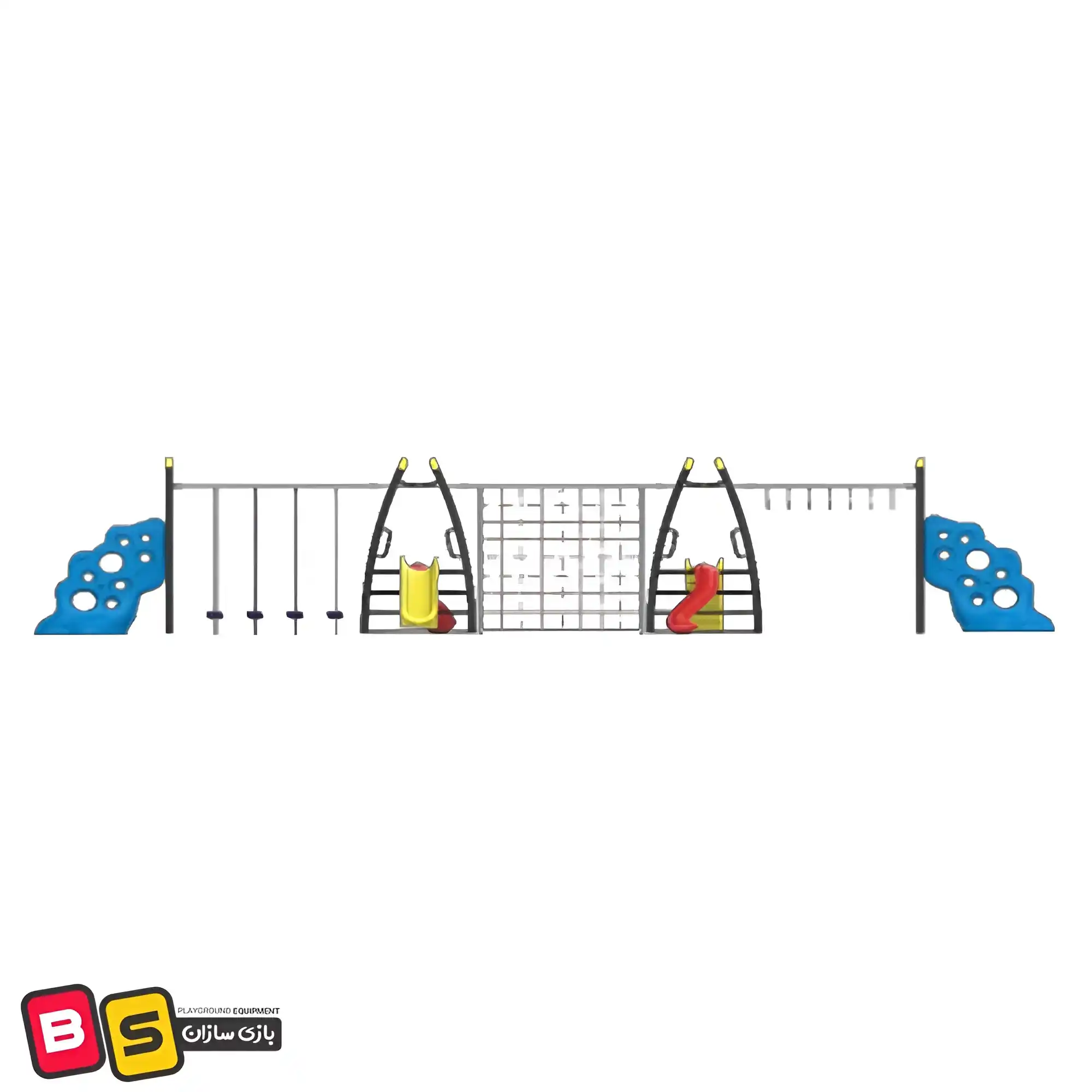 Rope composite structure 3206 - 1 جذابیت بصری در کنار ایمنی کامل سازه ترکیبی طنابی 3206
