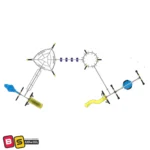 سازه ترکیبی طنابی 3208 در ابعاد استاندارد 16 × 7.3 × 3.5 متر