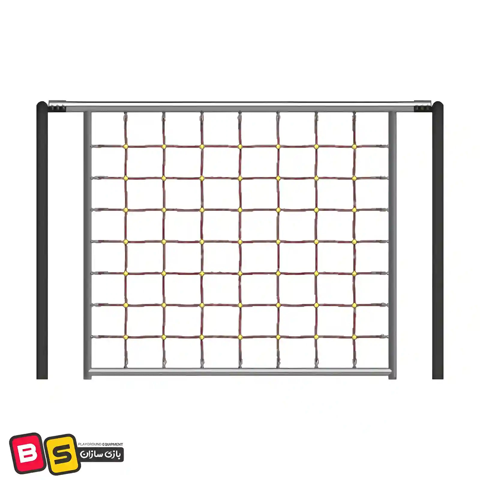 Rope wall 2 مجموعه بازی دیواره طنابی 3105 فضای باز
