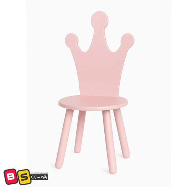صندلی طرح تاج، با طراحی فانتزی