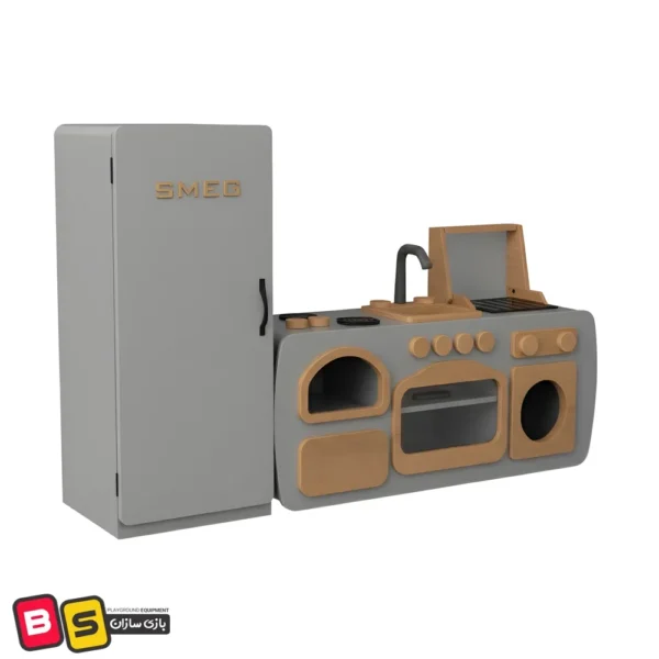 آشپزخانه لوکس خانه مشاغل طرح SMEG