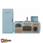 آشپزخانه لوکس خانه مشاغل طرح SMEG