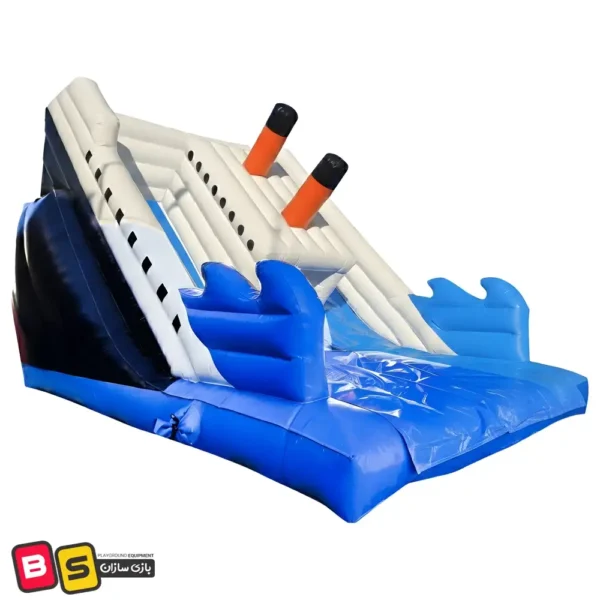 سرسره بادی کشتی؛ انتخابی هیجان‌انگیز برای فضاهای باز