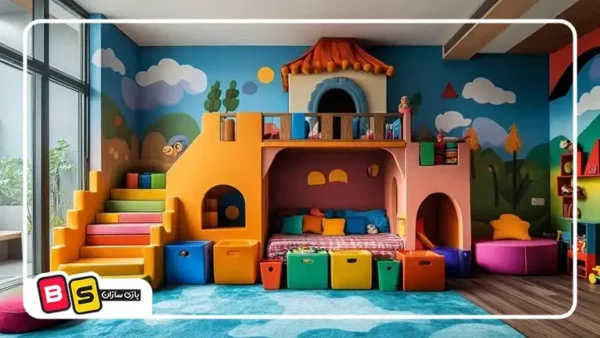 10 بازی هیجان‌انگیز برای کودکان در خانه بازی