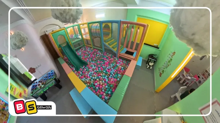 خانه بازی لوجی پارک در لاهیجان با تجهیزات استاندارد